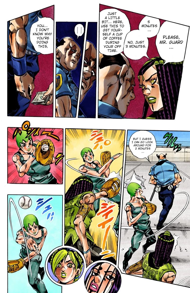 JoJo's Bizarre Adventure Part 6 - Stone Ocean (Official Colored) chapter 36 page 11