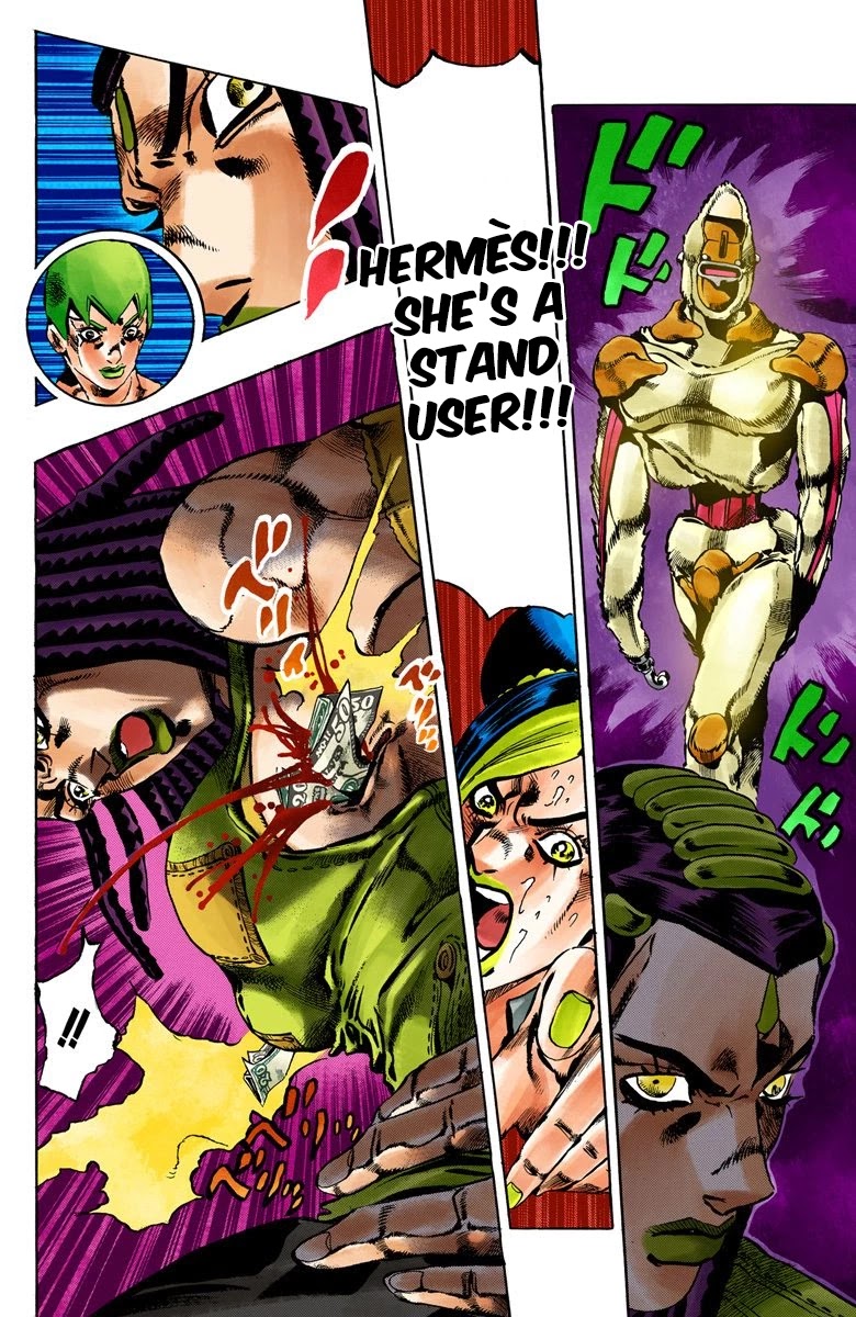 JoJo's Bizarre Adventure Part 6 - Stone Ocean (Official Colored) chapter 36 page 19