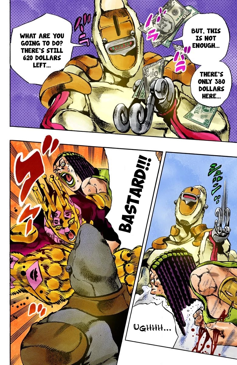 JoJo's Bizarre Adventure Part 6 - Stone Ocean (Official Colored) chapter 36 page 21