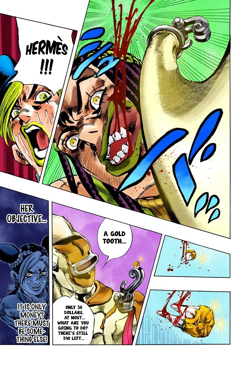 JoJo's Bizarre Adventure Part 6 - Stone Ocean (Official Colored) chapter 36 page 22