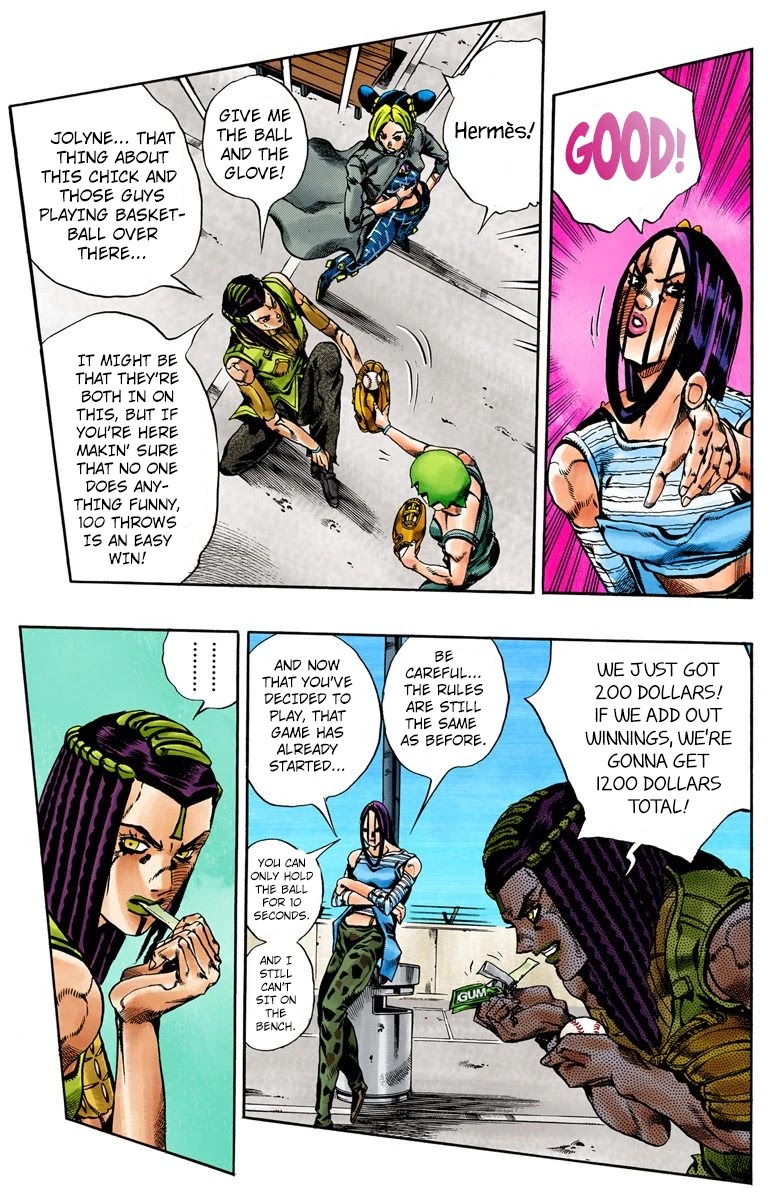 JoJo's Bizarre Adventure Part 6 - Stone Ocean (Official Colored) chapter 36 page 4