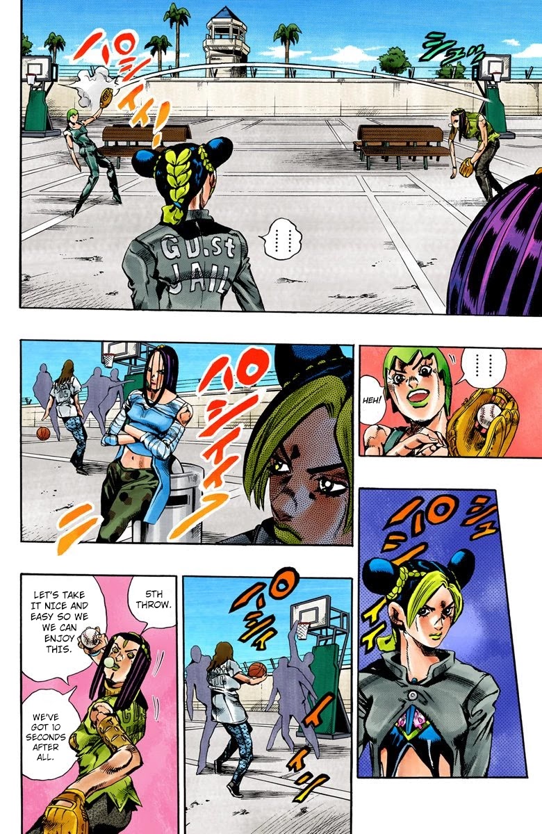 JoJo's Bizarre Adventure Part 6 - Stone Ocean (Official Colored) chapter 36 page 5