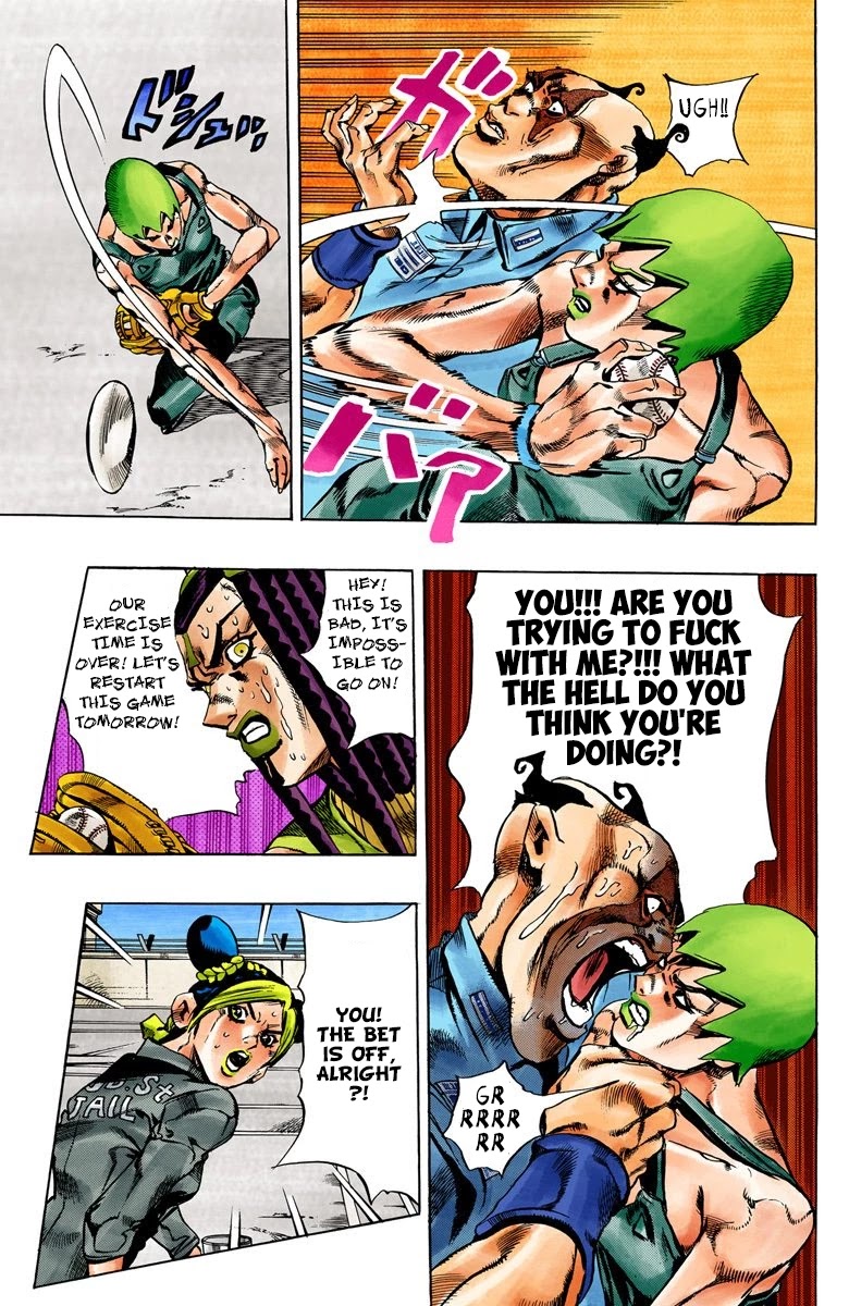 JoJo's Bizarre Adventure Part 6 - Stone Ocean (Official Colored) chapter 36 page 8