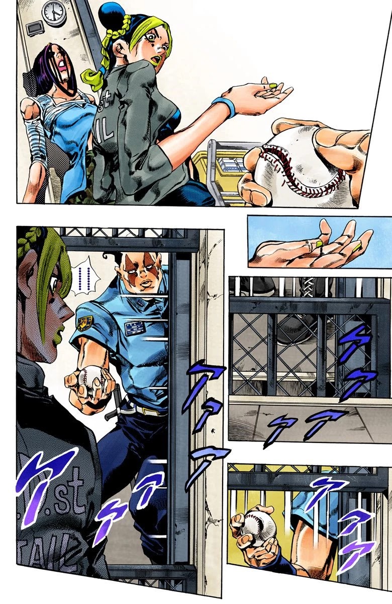 JoJo's Bizarre Adventure Part 6 - Stone Ocean (Official Colored) chapter 39 page 8