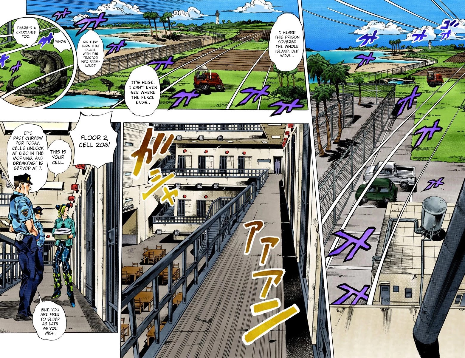 JoJo's Bizarre Adventure Part 6 - Stone Ocean (Official Colored) chapter 4 page 10