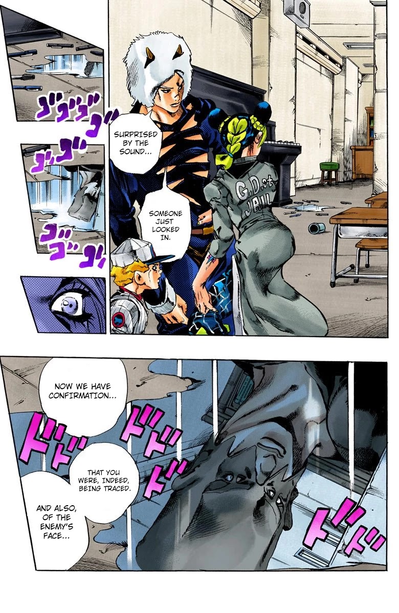 JoJo's Bizarre Adventure Part 6 - Stone Ocean (Official Colored) chapter 40 page 19