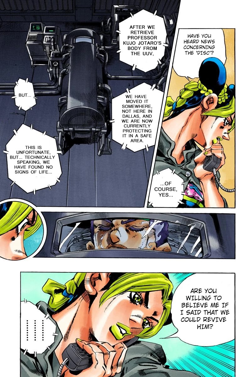 JoJo's Bizarre Adventure Part 6 - Stone Ocean (Official Colored) chapter 40 page 5
