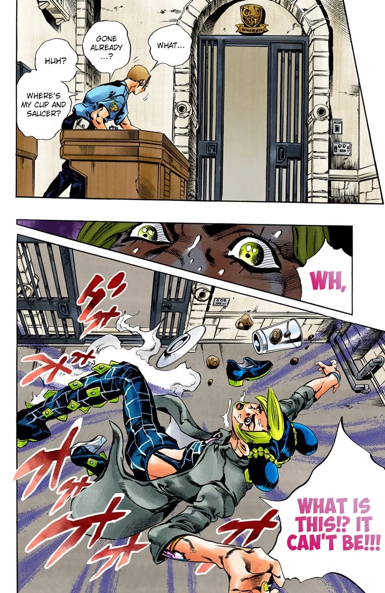 JoJo's Bizarre Adventure Part 6 - Stone Ocean (Official Colored) chapter 41 page 13