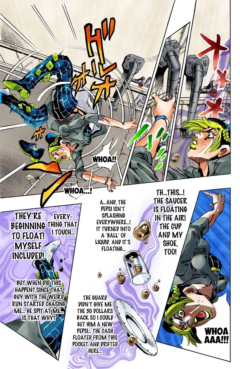 JoJo's Bizarre Adventure Part 6 - Stone Ocean (Official Colored) chapter 41 page 14