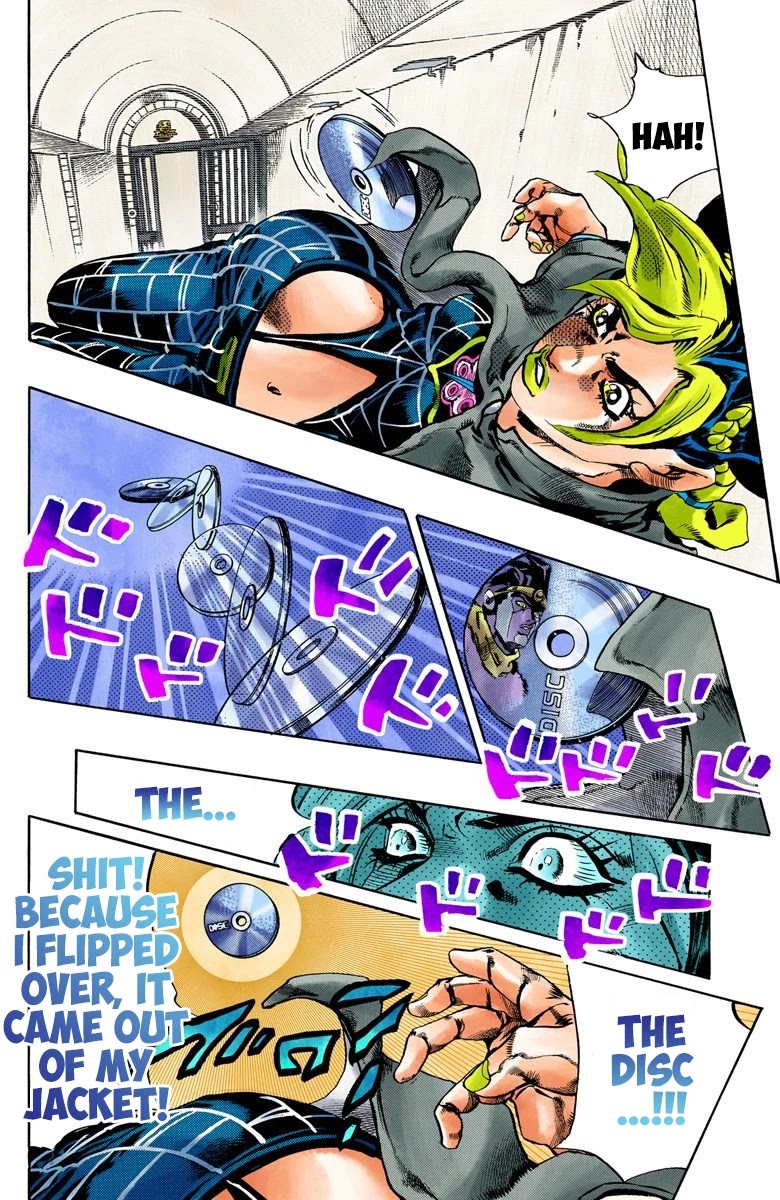 JoJo's Bizarre Adventure Part 6 - Stone Ocean (Official Colored) chapter 41 page 15