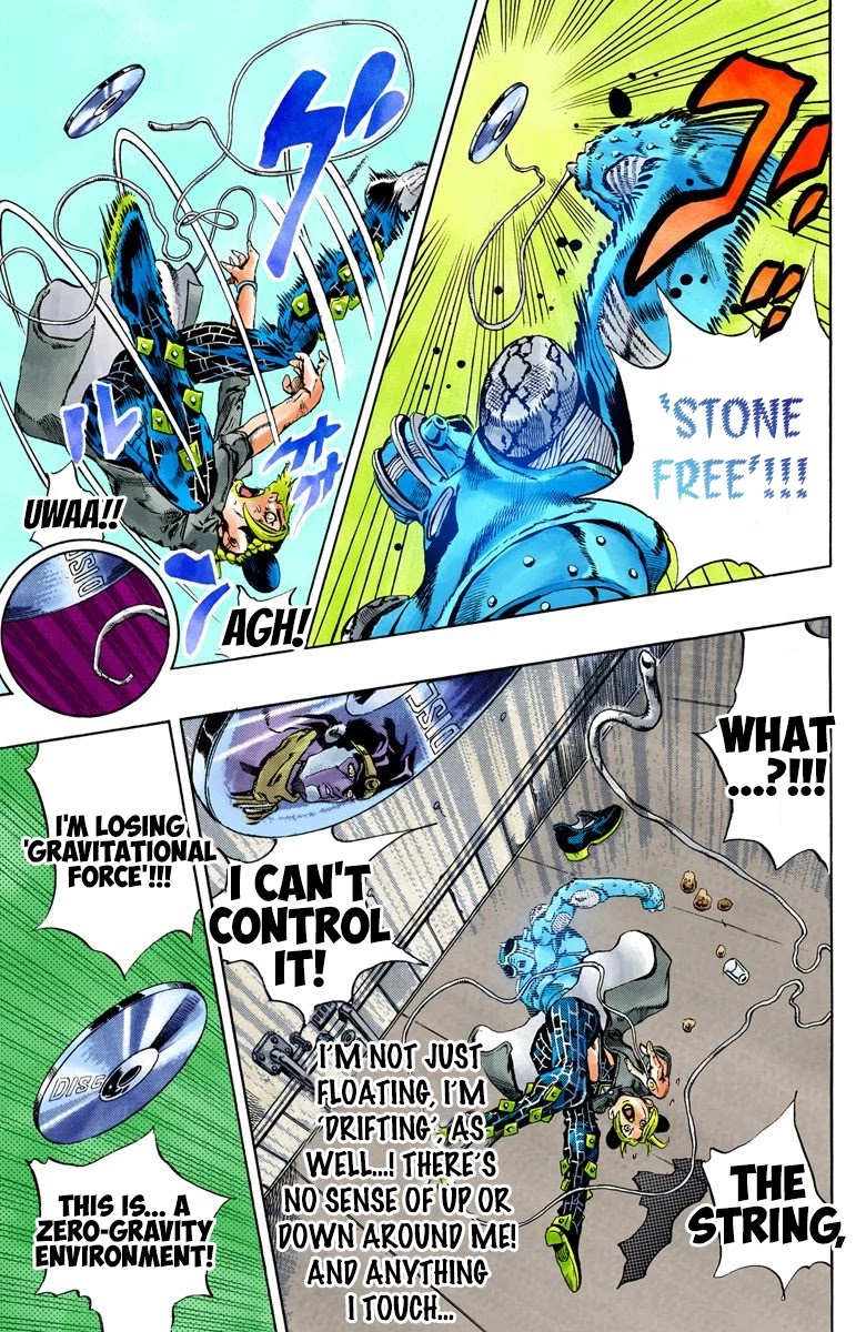JoJo's Bizarre Adventure Part 6 - Stone Ocean (Official Colored) chapter 41 page 16