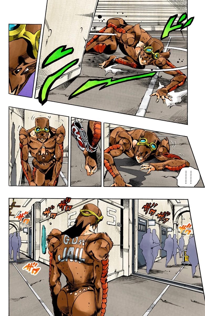 JoJo's Bizarre Adventure Part 6 - Stone Ocean (Official Colored) chapter 41 page 5