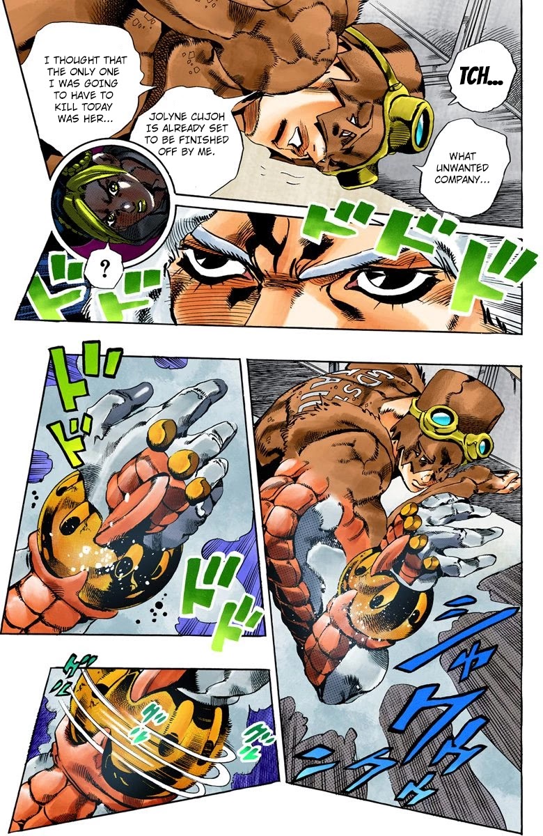 JoJo's Bizarre Adventure Part 6 - Stone Ocean (Official Colored) chapter 42 page 10