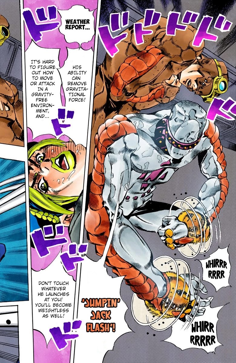 JoJo's Bizarre Adventure Part 6 - Stone Ocean (Official Colored) chapter 42 page 11
