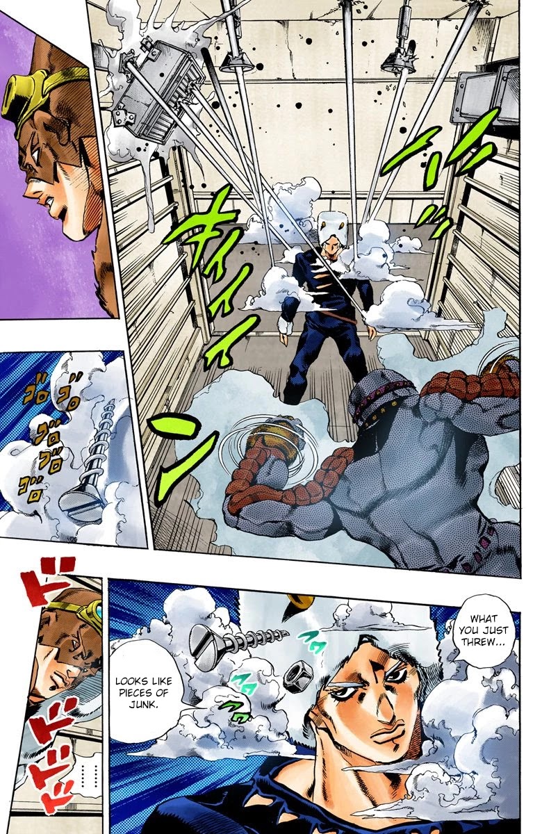 JoJo's Bizarre Adventure Part 6 - Stone Ocean (Official Colored) chapter 42 page 14