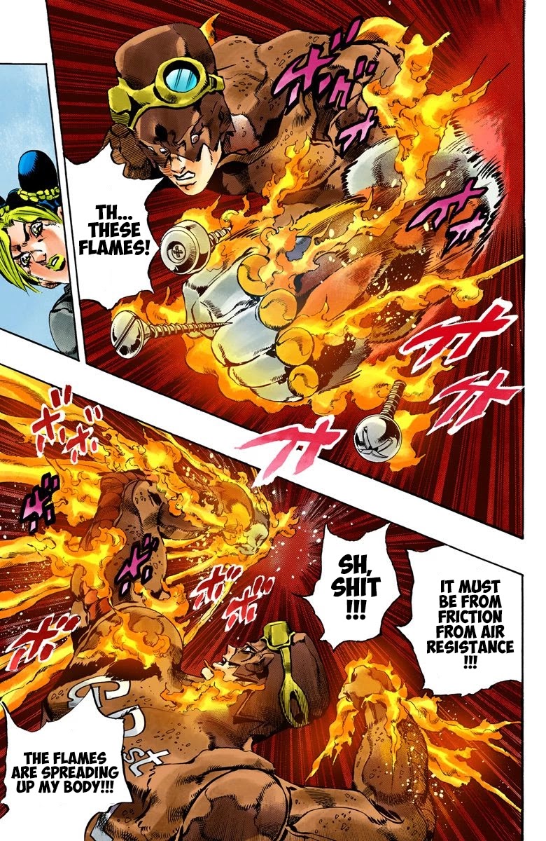 JoJo's Bizarre Adventure Part 6 - Stone Ocean (Official Colored) chapter 42 page 18