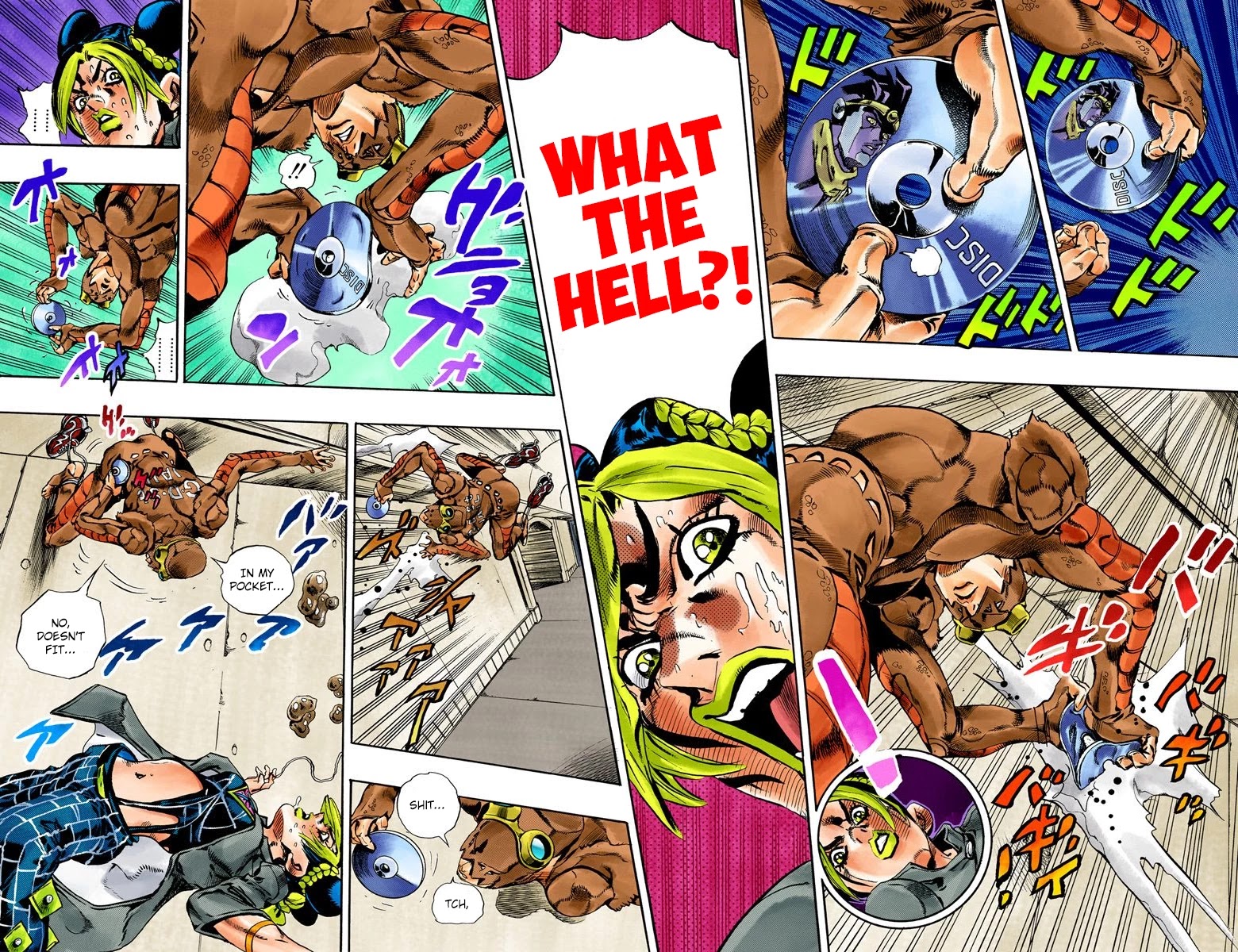 JoJo's Bizarre Adventure Part 6 - Stone Ocean (Official Colored) chapter 42 page 4
