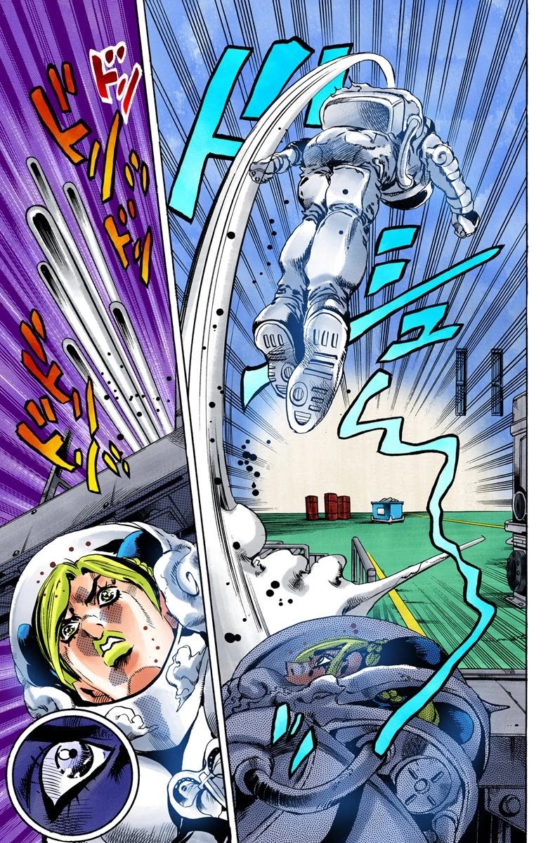 JoJo's Bizarre Adventure Part 6 - Stone Ocean (Official Colored) chapter 44 page 17