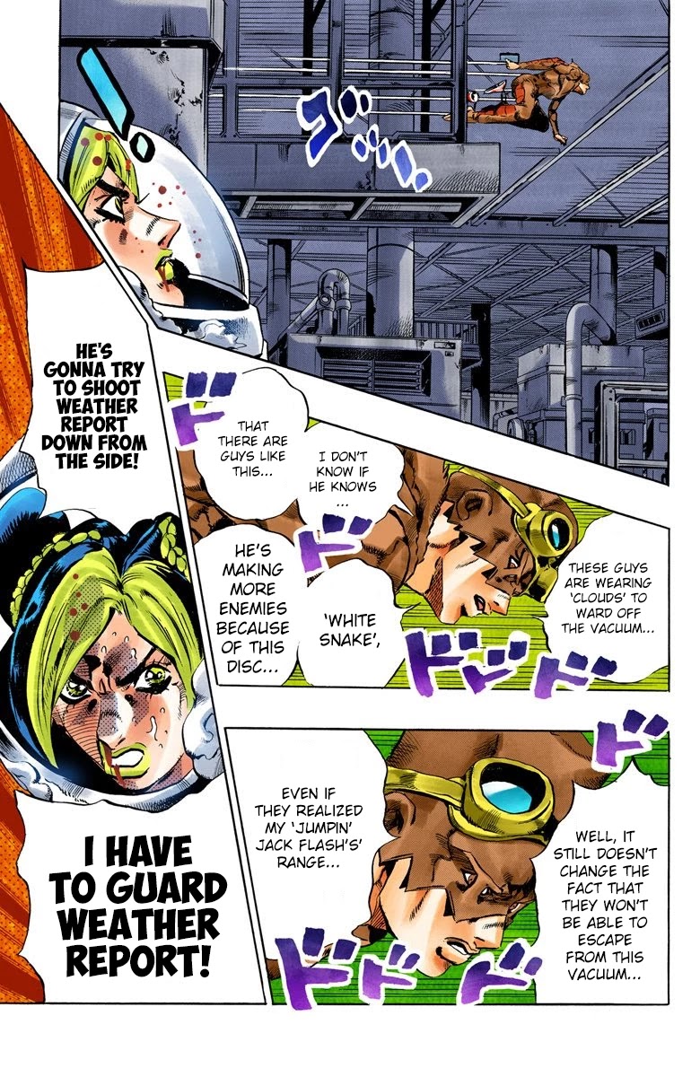 JoJo's Bizarre Adventure Part 6 - Stone Ocean (Official Colored) chapter 44 page 19