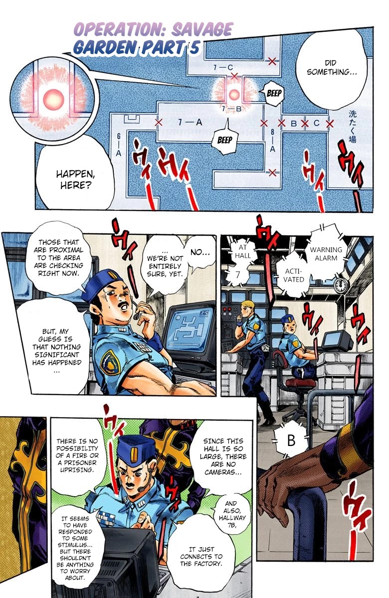 JoJo's Bizarre Adventure Part 6 - Stone Ocean (Official Colored) chapter 44 page 2