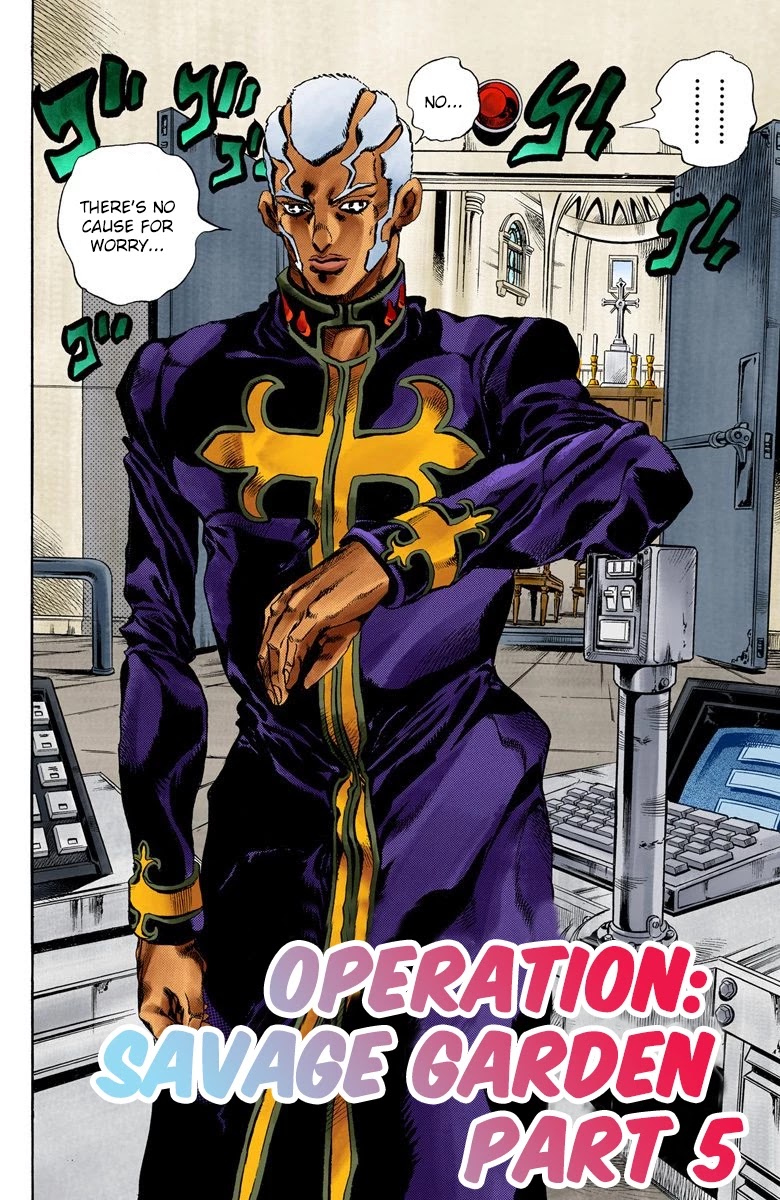 JoJo's Bizarre Adventure Part 6 - Stone Ocean (Official Colored) chapter 44 page 3