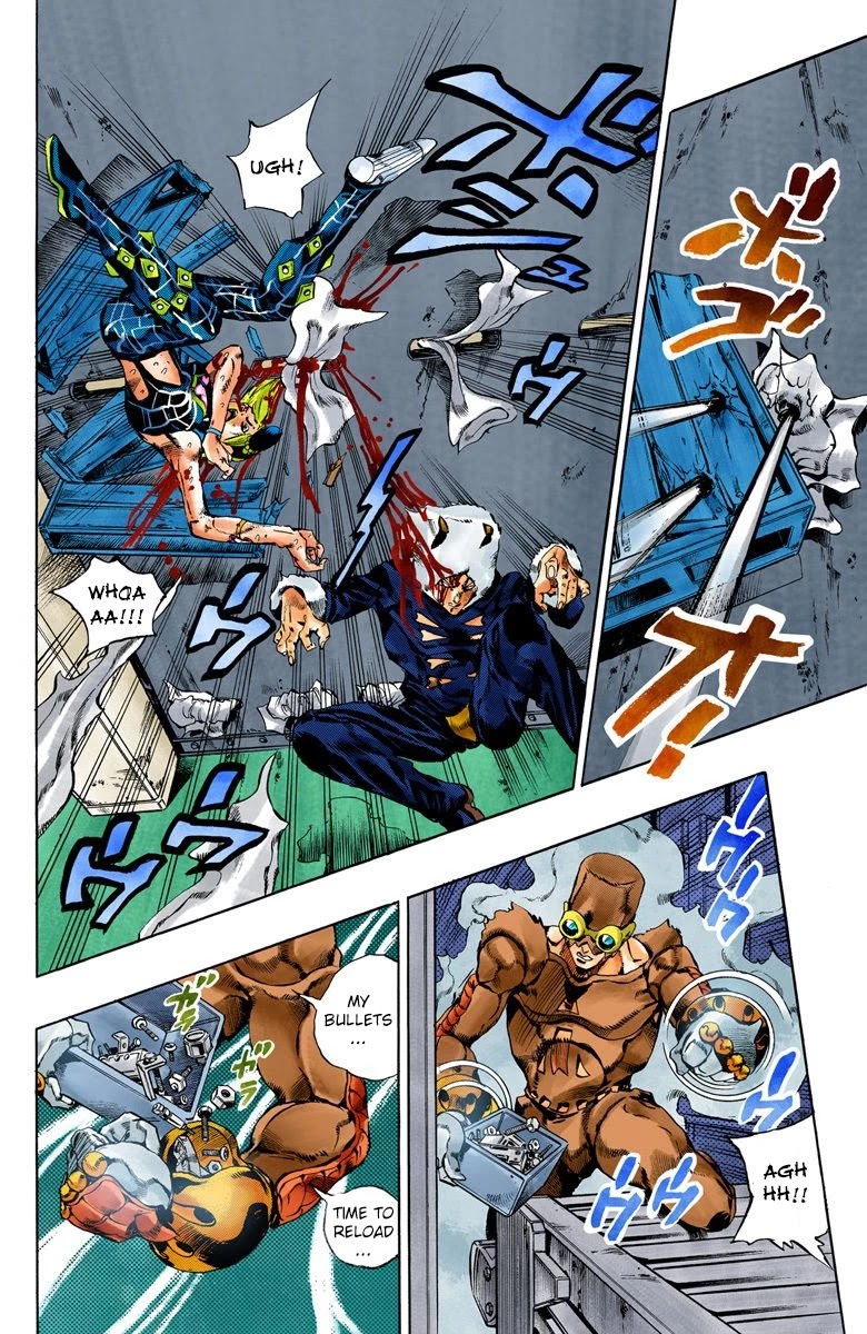 JoJo's Bizarre Adventure Part 6 - Stone Ocean (Official Colored) chapter 44 page 8