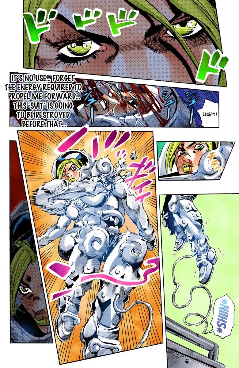 JoJo's Bizarre Adventure Part 6 - Stone Ocean (Official Colored) chapter 45 page 10