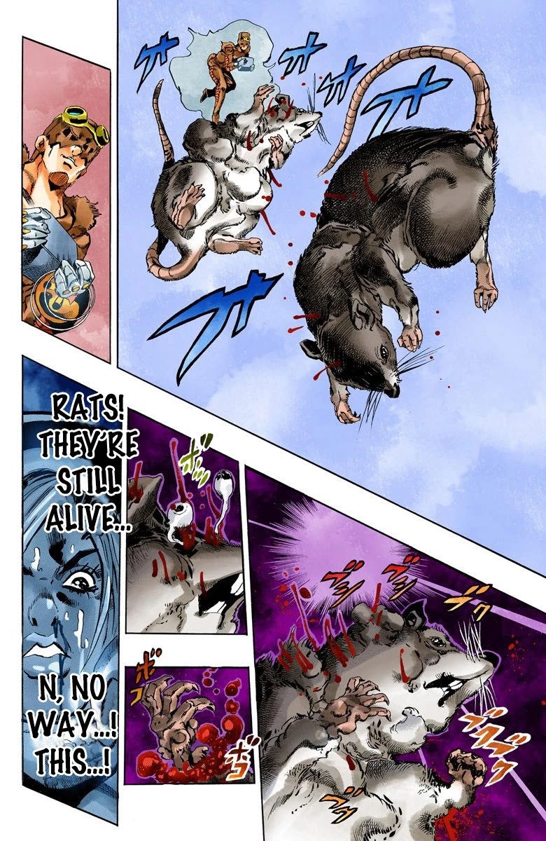 JoJo's Bizarre Adventure Part 6 - Stone Ocean (Official Colored) chapter 45 page 14