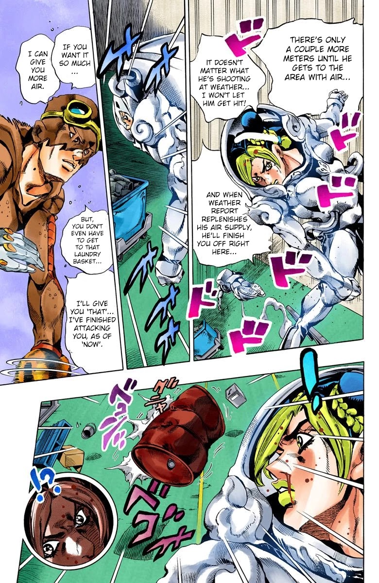 JoJo's Bizarre Adventure Part 6 - Stone Ocean (Official Colored) chapter 45 page 6