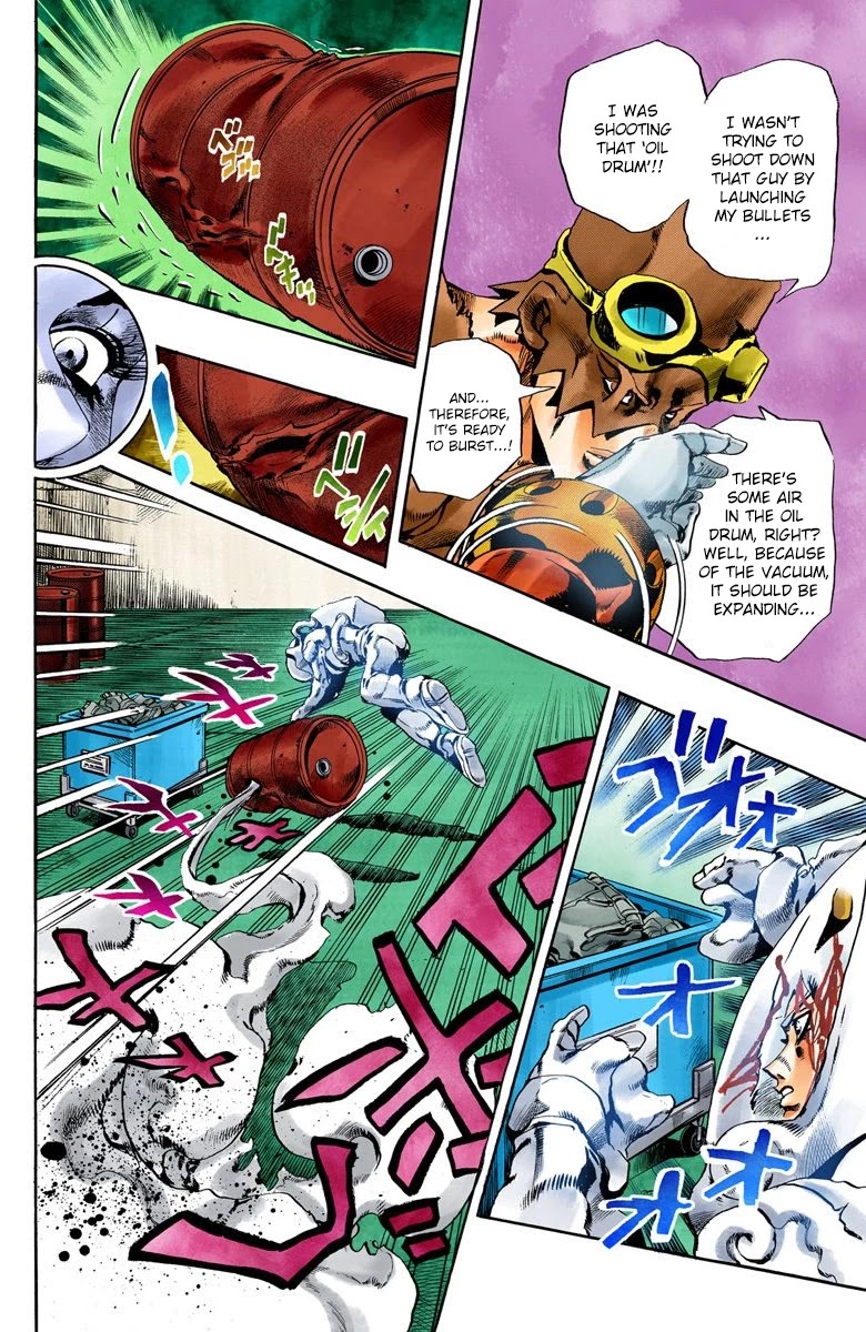JoJo's Bizarre Adventure Part 6 - Stone Ocean (Official Colored) chapter 45 page 7