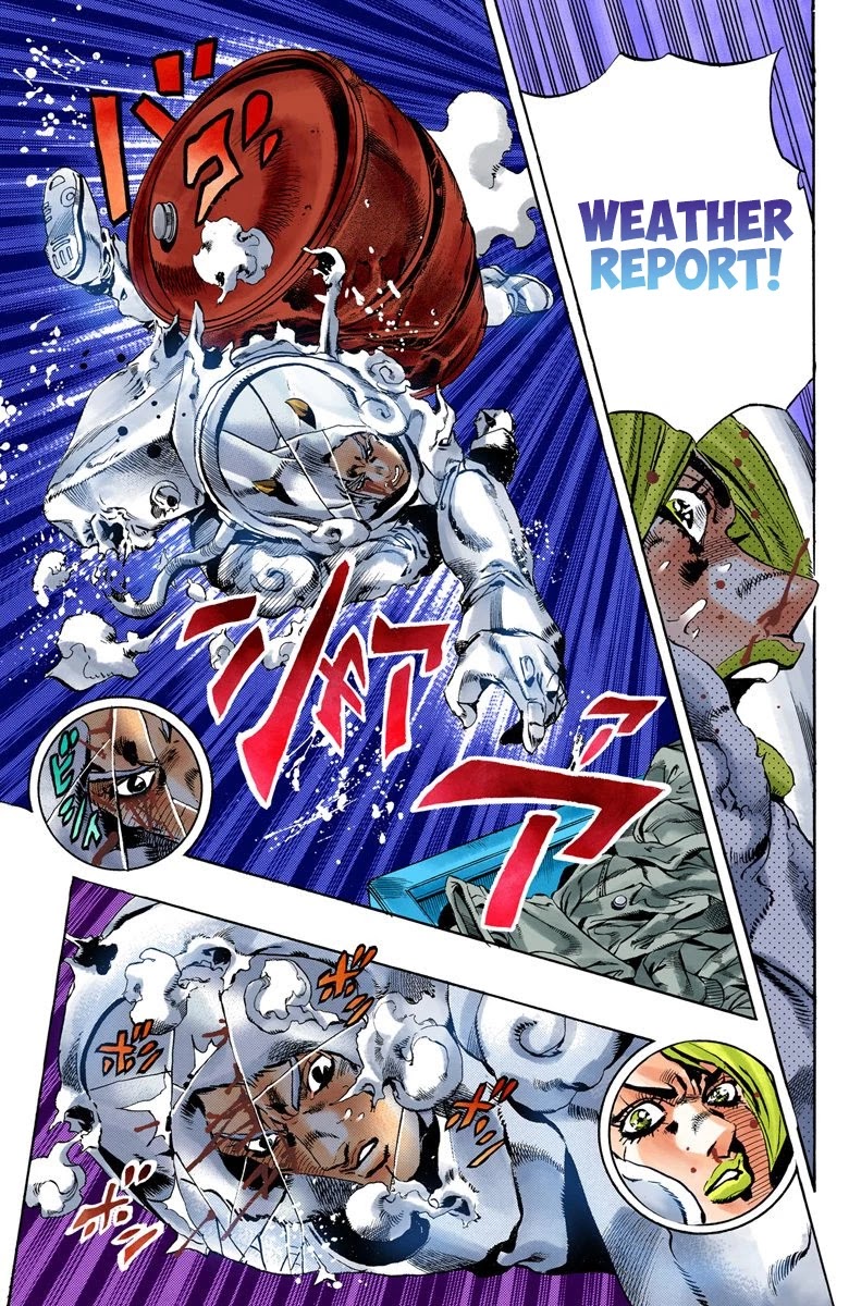 JoJo's Bizarre Adventure Part 6 - Stone Ocean (Official Colored) chapter 45 page 8