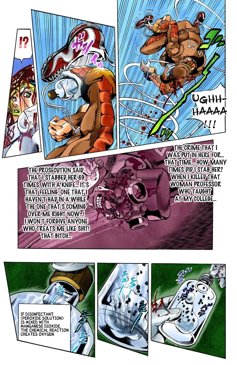 JoJo's Bizarre Adventure Part 6 - Stone Ocean (Official Colored) chapter 46 page 11