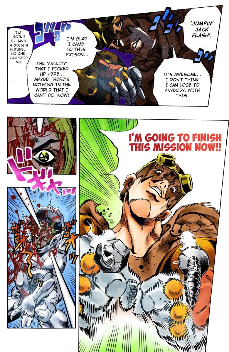 JoJo's Bizarre Adventure Part 6 - Stone Ocean (Official Colored) chapter 46 page 3