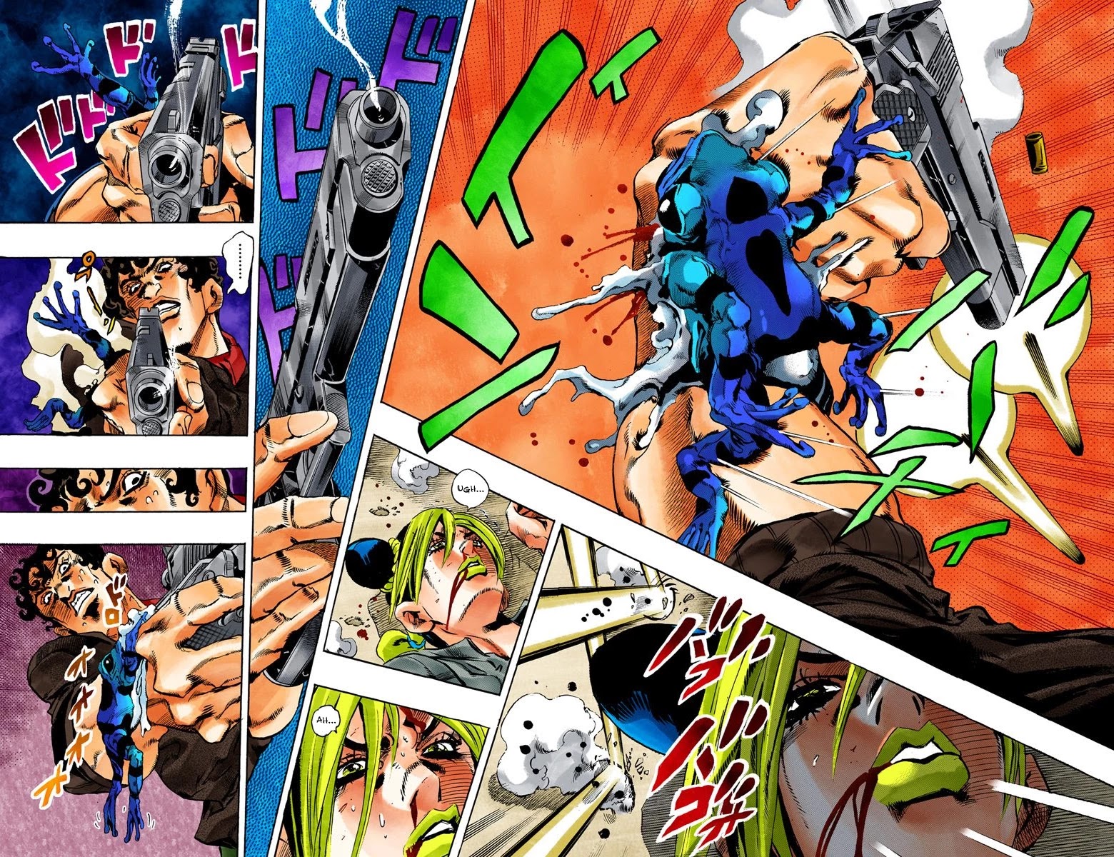 JoJo's Bizarre Adventure Part 6 - Stone Ocean (Official Colored) chapter 48 page 10