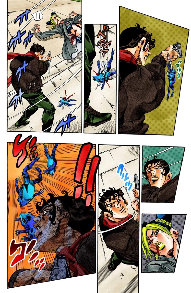 JoJo's Bizarre Adventure Part 6 - Stone Ocean (Official Colored) chapter 48 page 11