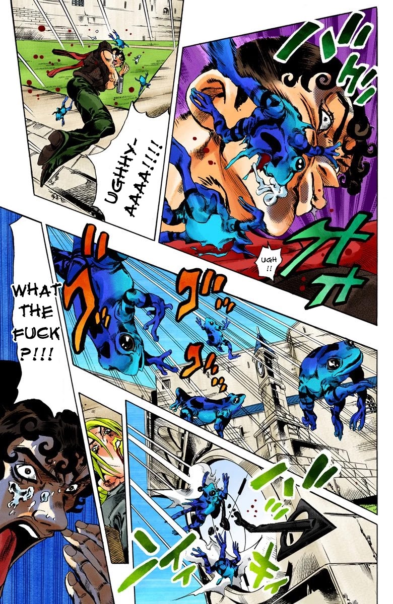 JoJo's Bizarre Adventure Part 6 - Stone Ocean (Official Colored) chapter 48 page 12