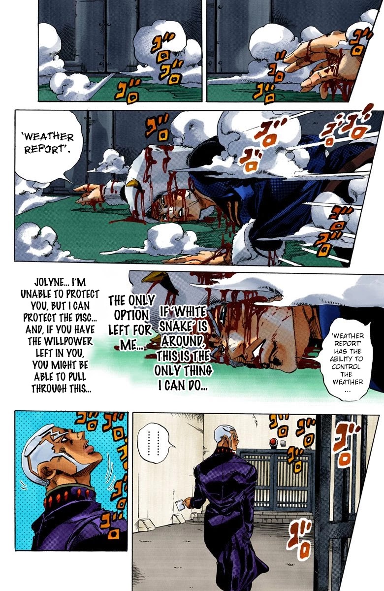 JoJo's Bizarre Adventure Part 6 - Stone Ocean (Official Colored) chapter 48 page 13