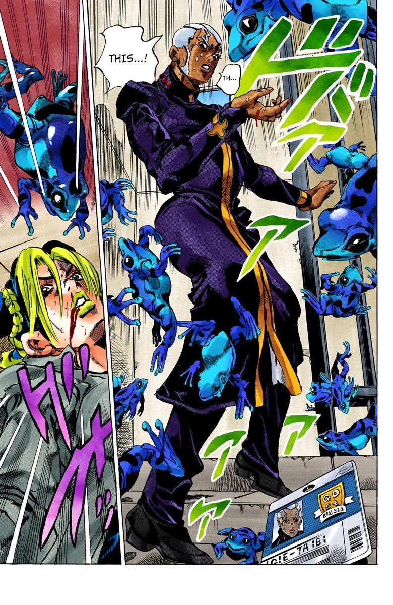 JoJo's Bizarre Adventure Part 6 - Stone Ocean (Official Colored) chapter 48 page 18