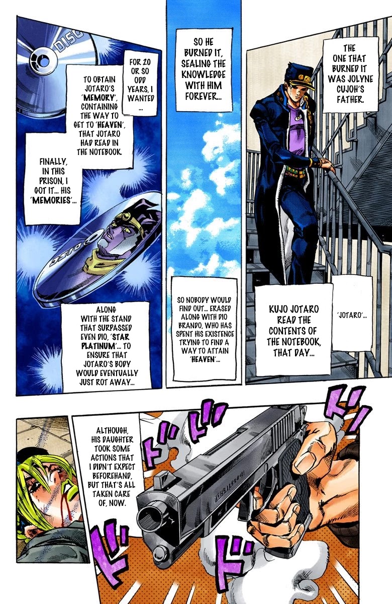 JoJo's Bizarre Adventure Part 6 - Stone Ocean (Official Colored) chapter 48 page 4
