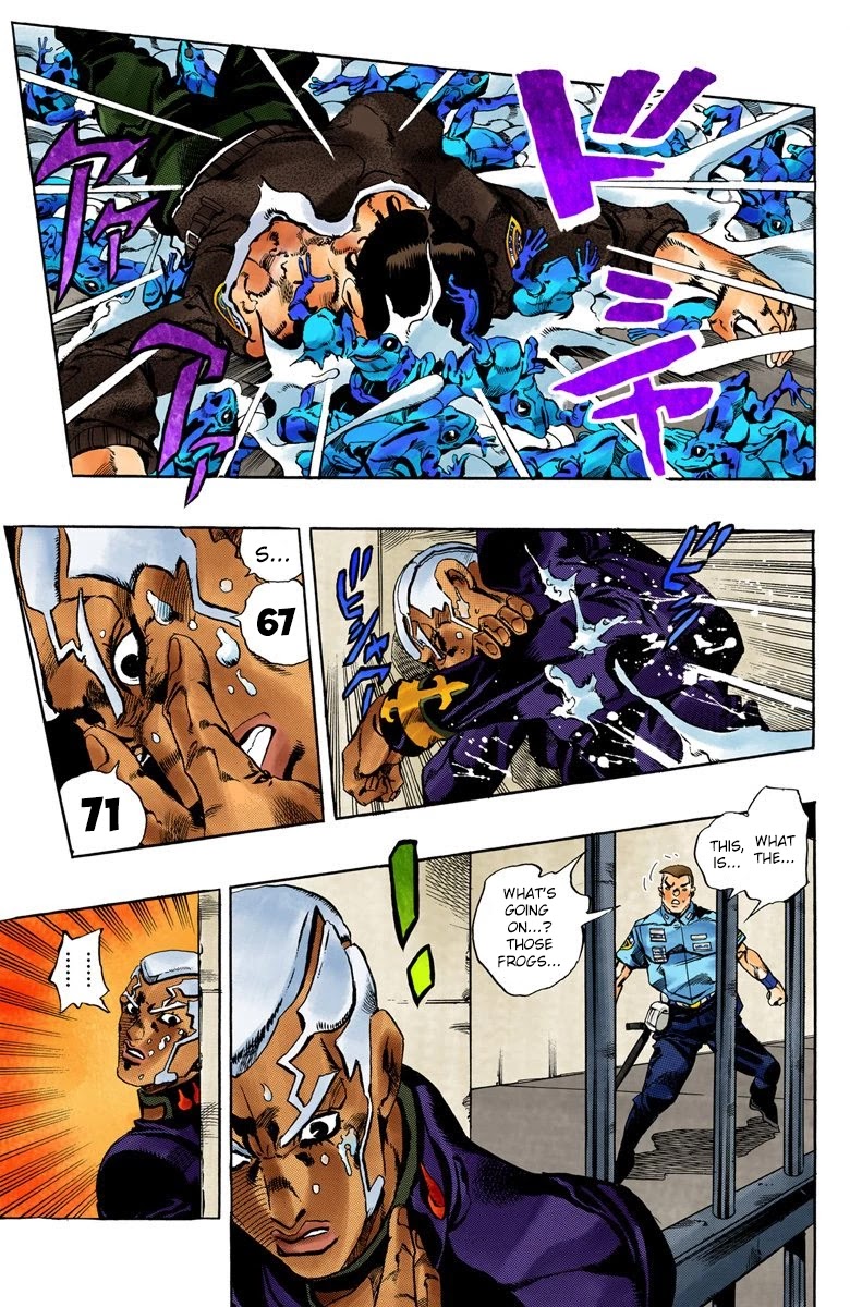 JoJo's Bizarre Adventure Part 6 - Stone Ocean (Official Colored) chapter 49 page 10