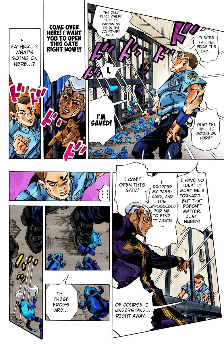 JoJo's Bizarre Adventure Part 6 - Stone Ocean (Official Colored) chapter 49 page 11