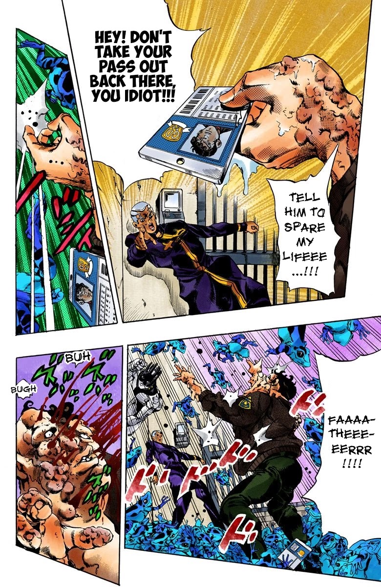 JoJo's Bizarre Adventure Part 6 - Stone Ocean (Official Colored) chapter 49 page 9