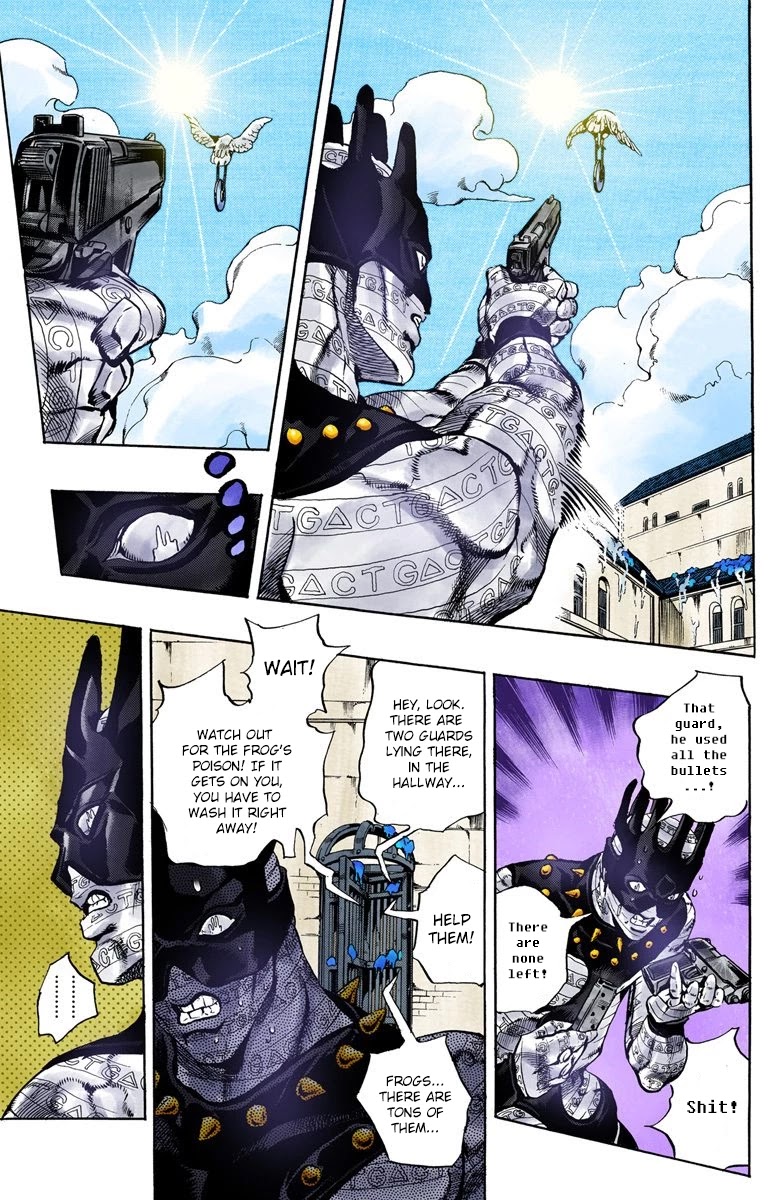 JoJo's Bizarre Adventure Part 6 - Stone Ocean (Official Colored) chapter 50 page 13