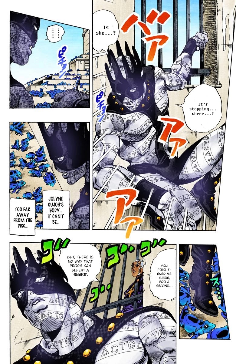 JoJo's Bizarre Adventure Part 6 - Stone Ocean (Official Colored) chapter 50 page 3
