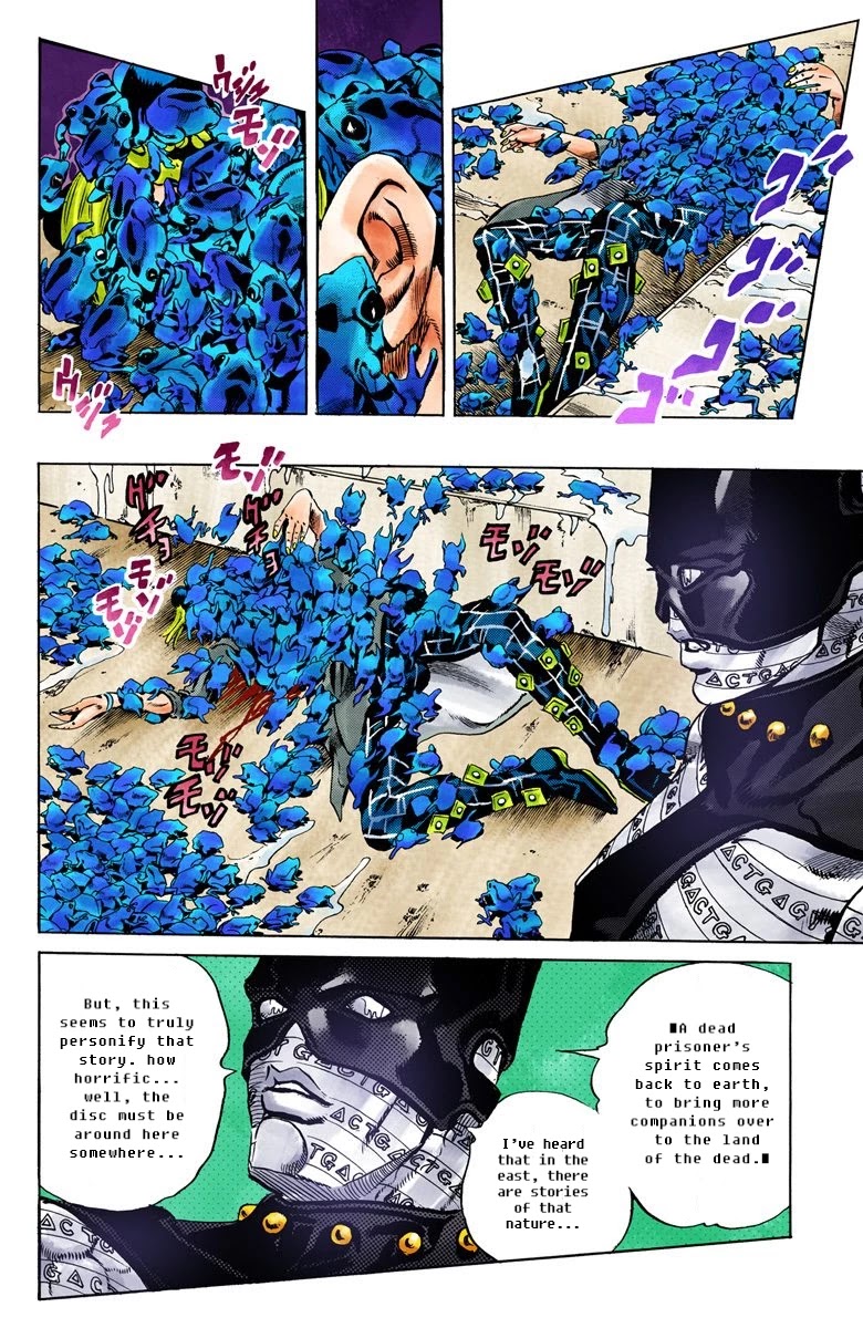 JoJo's Bizarre Adventure Part 6 - Stone Ocean (Official Colored) chapter 50 page 5