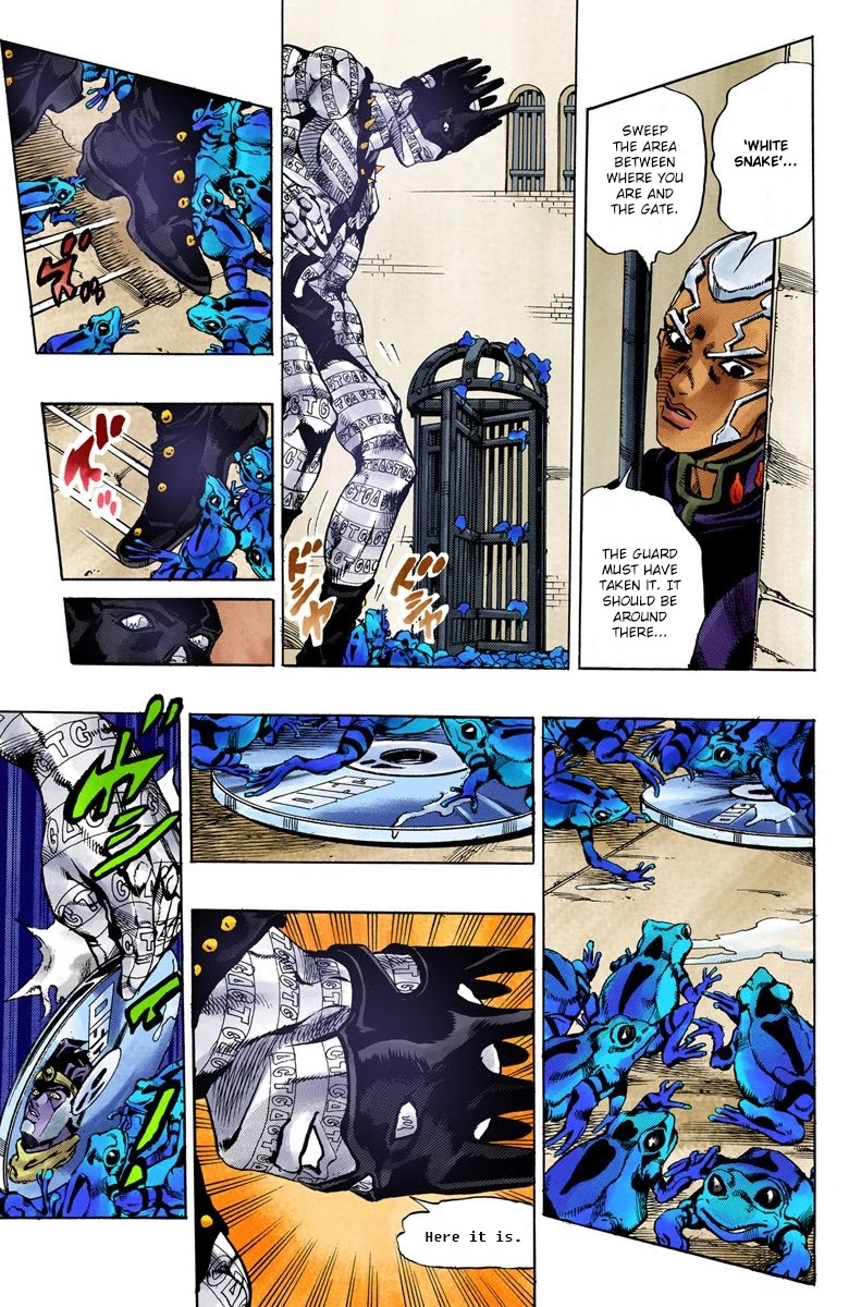 JoJo's Bizarre Adventure Part 6 - Stone Ocean (Official Colored) chapter 50 page 6