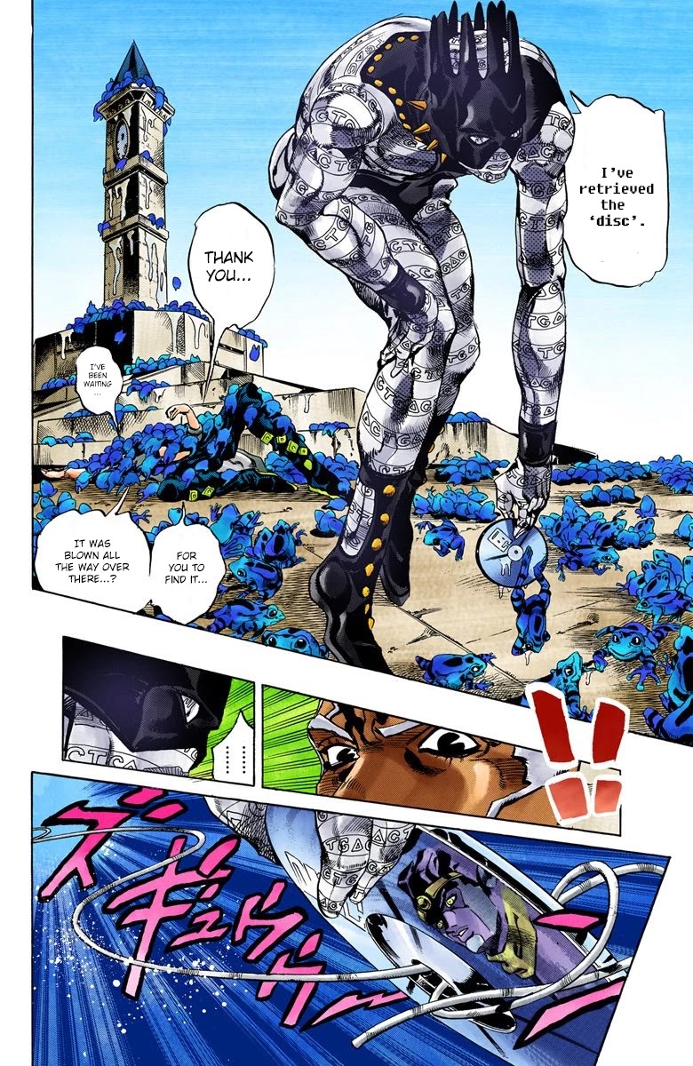 JoJo's Bizarre Adventure Part 6 - Stone Ocean (Official Colored) chapter 50 page 7