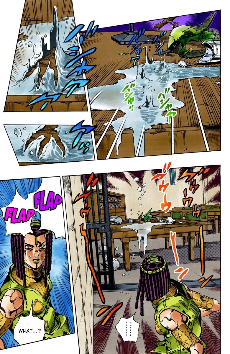 JoJo's Bizarre Adventure Part 6 - Stone Ocean (Official Colored) chapter 52 page 16