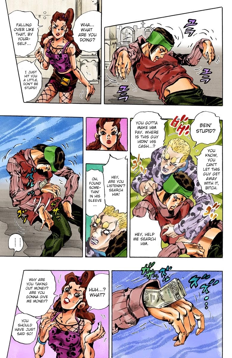 JoJo's Bizarre Adventure Part 6 - Stone Ocean (Official Colored) chapter 55 page 10