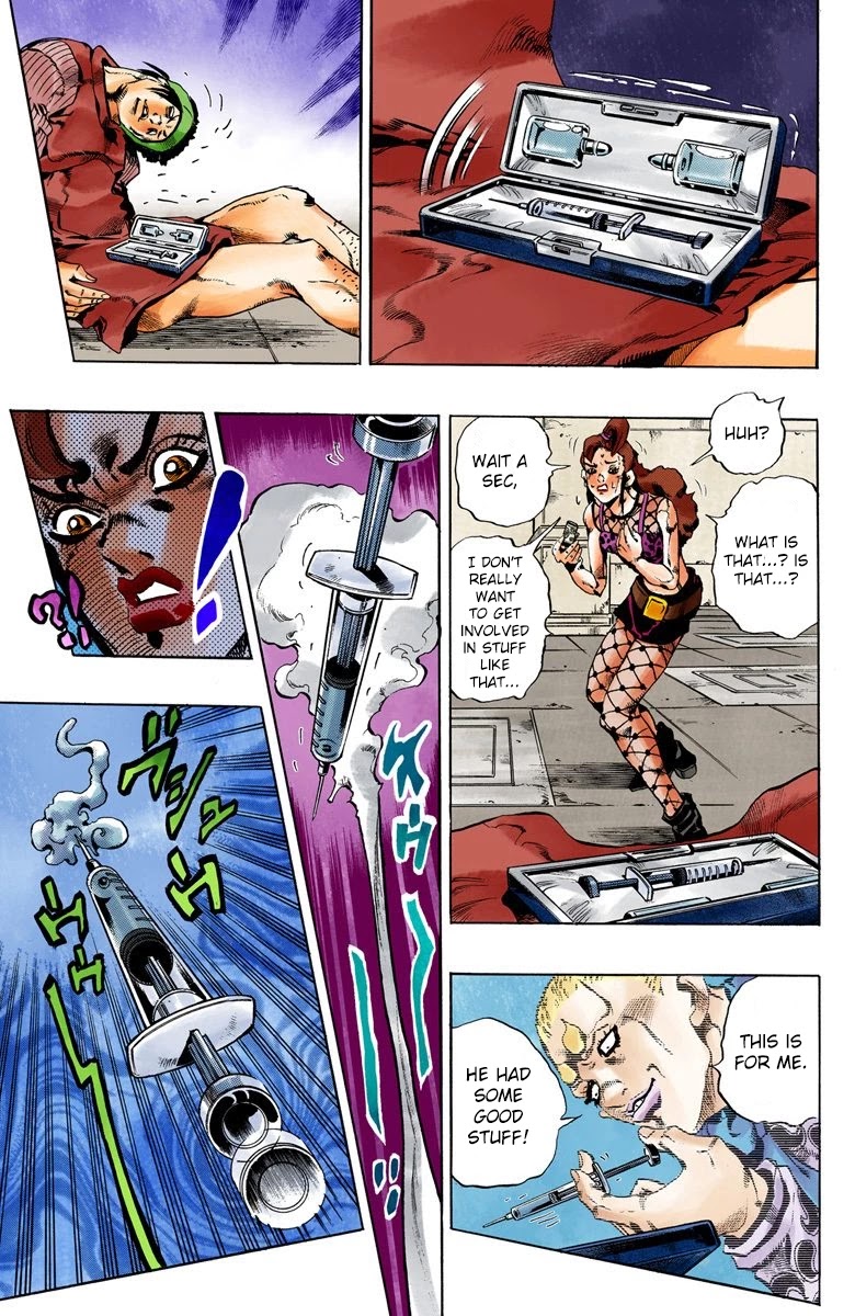 JoJo's Bizarre Adventure Part 6 - Stone Ocean (Official Colored) chapter 55 page 12